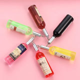 10pcs Resin Wine Bottle Charms Pendants DIY Jewelry Making