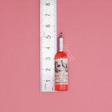 10pcs Resin Wine Bottle Charms Pendants DIY Jewelry Making