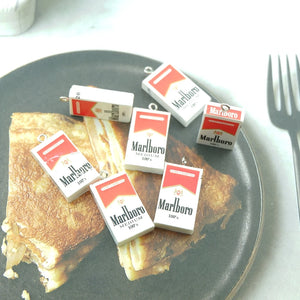 10pcs Resin Cigarette Charms for Jewelry Making