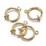 10pcs Non Piercing Ear Clip Hoop for Earrings DIY
