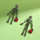 10pcs Retro Halloween Skull Charms for Earring DIY Jewelry Making