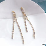 10pcs Rhinestone Tassel Chains Stars Charms Pendants DIY Earrings Making