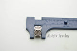 10pcs Rhinestone Setting Big Hole Beads 8x10mm for Jewelry Making