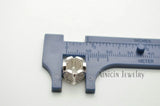 10pcs Rhinestone Setting Big Hole Beads 8x10mm for Jewelry Making