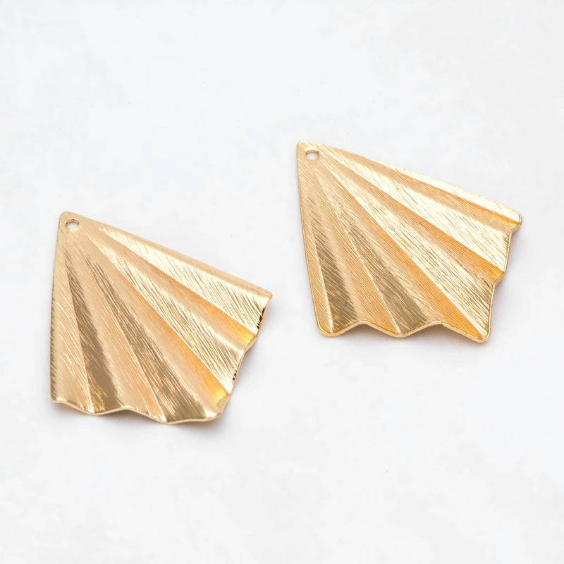 10pcs Rhombus Charm 35x27mm Plated Geometric Pendants DIY Findings