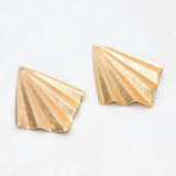 10pcs Rhombus Charm 35x27mm Plated Geometric Pendants DIY Findings