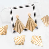 10pcs Rhombus Charm 35x27mm Plated Geometric Pendants DIY Findings