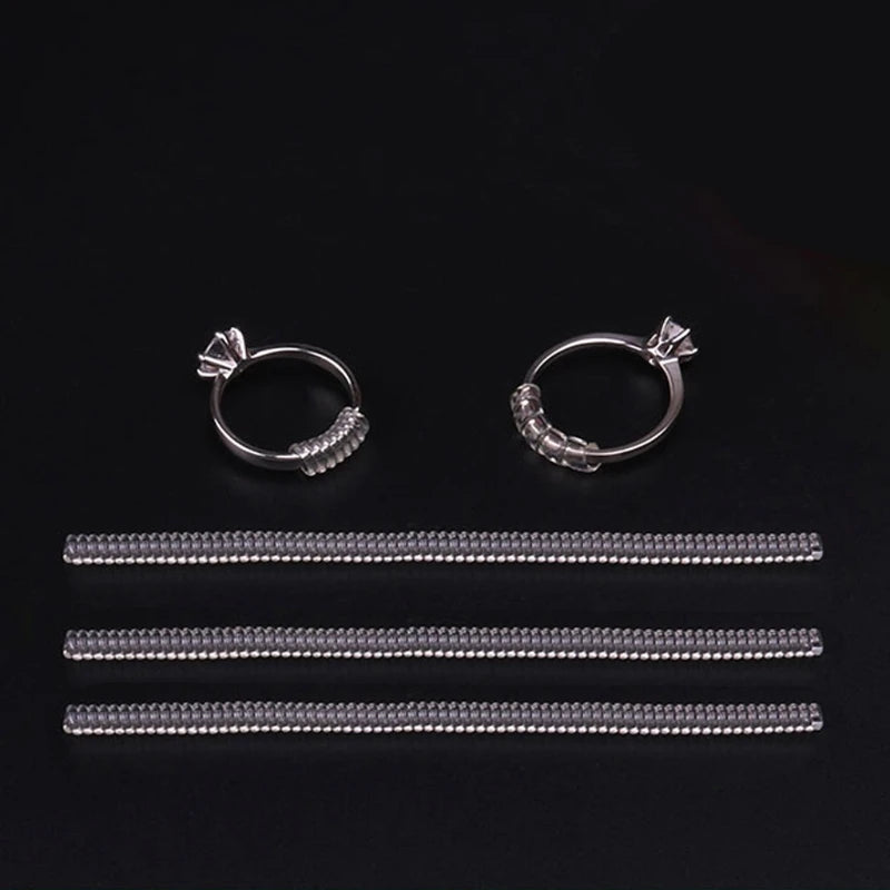 10pcs Ring Size Adjuster Insert Guard Tightener Reducer Fitter
