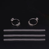 10pcs Ring Size Adjuster Insert Guard Tightener Reducer Fitter
