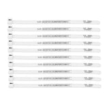 10pcs Ring Sizer Finger Gauge Tool for Wedding Proposal Ring Measurement (UK)