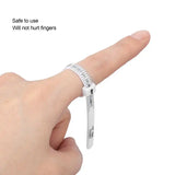 10pcs Ring Sizer Finger Gauge Tool for Wedding Proposal Ring Measurement (UK)