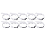 10pcs Ring Sizer Reusable Ring Finger Size Jewelry Gauge Measure Tool