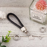 10pcs Stainless Steel Key Clasp Snap Clasps 15x3mm-20x3.5mm