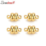 10pcs Copper Magnetic Clasps for Leather Cord Bracelets DIY Jewelry Making