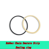 10pcs Rubber Chain Strip For KD/KT6808 Jewelry Tumbler