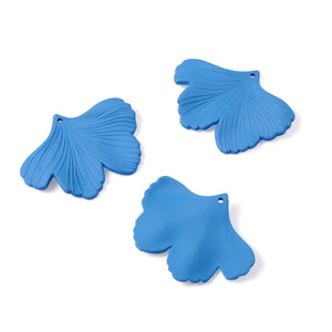 10pcs Ginkgo Leaf Pendant Charms for DIY Jewelry Making Necklace