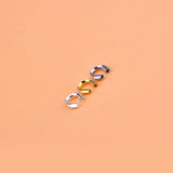 10pcs S925 Sterling Silver Bracelet Closure, DIY Jewelry Making U-Shaped Buckle
