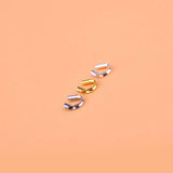 10pcs S925 Sterling Silver Bracelet Closure, DIY Jewelry Making U-Shaped Buckle