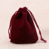 10pcs Velvet Drawstring Pouch Jewelry Wedding Party Gift Bag