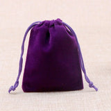 10pcs Velvet Drawstring Pouch Jewelry Wedding Party Gift Bag