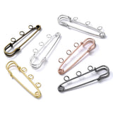 10pcs Safety Pins Brooch 50/80/90mm Blank Base Pin for DIY Jewelry Making