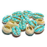 10pcs Sea Shell Cowrie Conch Beads for DIY Jewelry Making