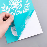 10pcs Plant Theme Screen Printing Stencils