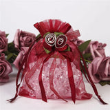 10pcs Tulip Organza Bag Jewelry Packaging Gift Wedding Party Favors