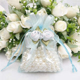 10pcs Tulip Organza Bag Jewelry Packaging Gift Wedding Party Favors