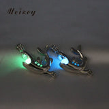 10pcs Shark Pearl Cage Stainless Steel Tone Aroma Necklace Pendants