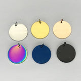 10pcs Fearfully & Wonderfully Charm Stainless Steel Pendant