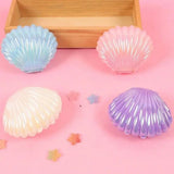 10pcs Shell Candy Boxes Plastic Gift Packaging Bags Makeup Jewelry Storage Boxes