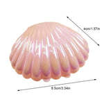 10pcs Shell Candy Boxes Plastic Gift Packaging Bags Makeup Jewelry Storage Boxes