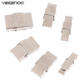 10pcs Silicone Bracelet DIY Connect Lace Buckle Clasp Hook Watch Band