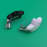 10pcs Silicone Star Suspenders/Pacifier Clips DIY Crafts Accessories