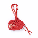 10pcs Silk Gift Packing Pouches for Christmas Party Favor Candy Present