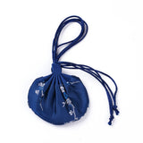 10pcs Silk Gift Packing Pouches for Christmas Party Favor Candy Present
