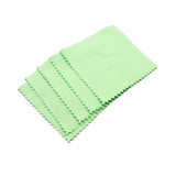 10pcs Silver Polishing Cloth Anti Tarnish Reusable 80x80mm