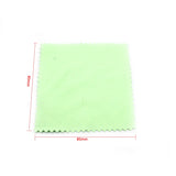 10pcs Silver Polishing Cloth Anti Tarnish Reusable 80x80mm