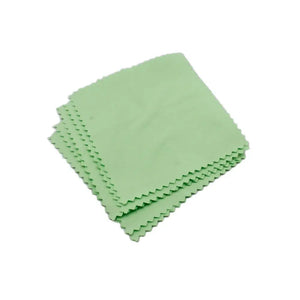 10pcs Silver Polishing Cloth Anti Tarnish Reusable 80x80mm
