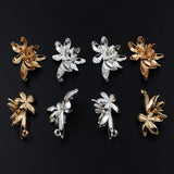 10pcs Silver Plated Tree Leaf Branch Flowers Charms DIY Jewelry Accessories