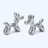 10pcs Silver Balloon Dog Charm 14x17x5mm DIY Crafts Findings Jewelry
