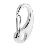 10pcs Silver Stainless Steel Lobster Clasps 32x16mm Jewelry Findings