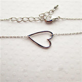 10pcs Hollow Heart Bracelet - Dainty Sweet Romantic Jewelry