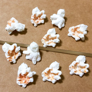 10pcs Mini Resin Popcorn Craft Ornament Scrapbook Decoration DIY Home Accessory