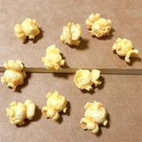 10pcs Mini Resin Popcorn Craft Ornament Scrapbook Decoration DIY Home Accessory