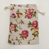 10pcs Small Gift Bags for Jewelry Display Cotton Cloth Storage Jute Bags