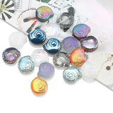 10pcs Snails Glass Beads Spacer Bead Jewelry Making 12x11mm