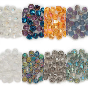 10pcs Snails Glass Beads Spacer Bead Jewelry Making 12x11mm
