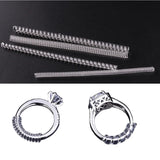 10pcs Spiral Ring Size Adjuster Guard Reducer Resizing Tool